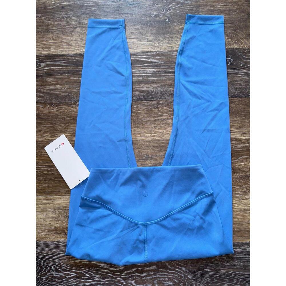 Lululemon Wunder Under SmoothCover High Rise 25” Pool Party Size 6 NWT